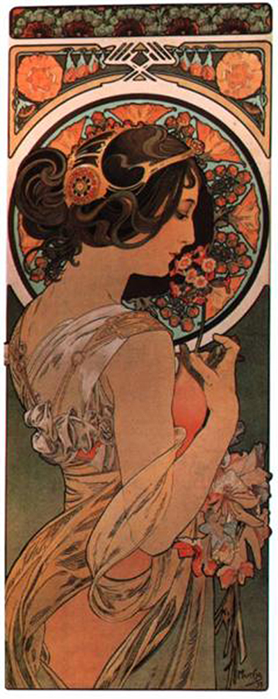 Cow Slip Alphonse Mucha